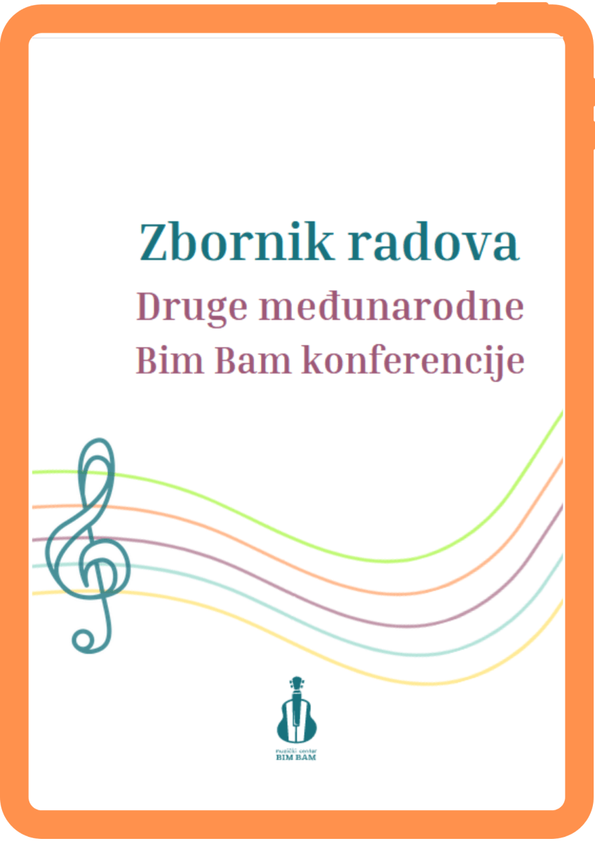 muzičko opismenjavanje stimulacija edukacija zbornik konferencija