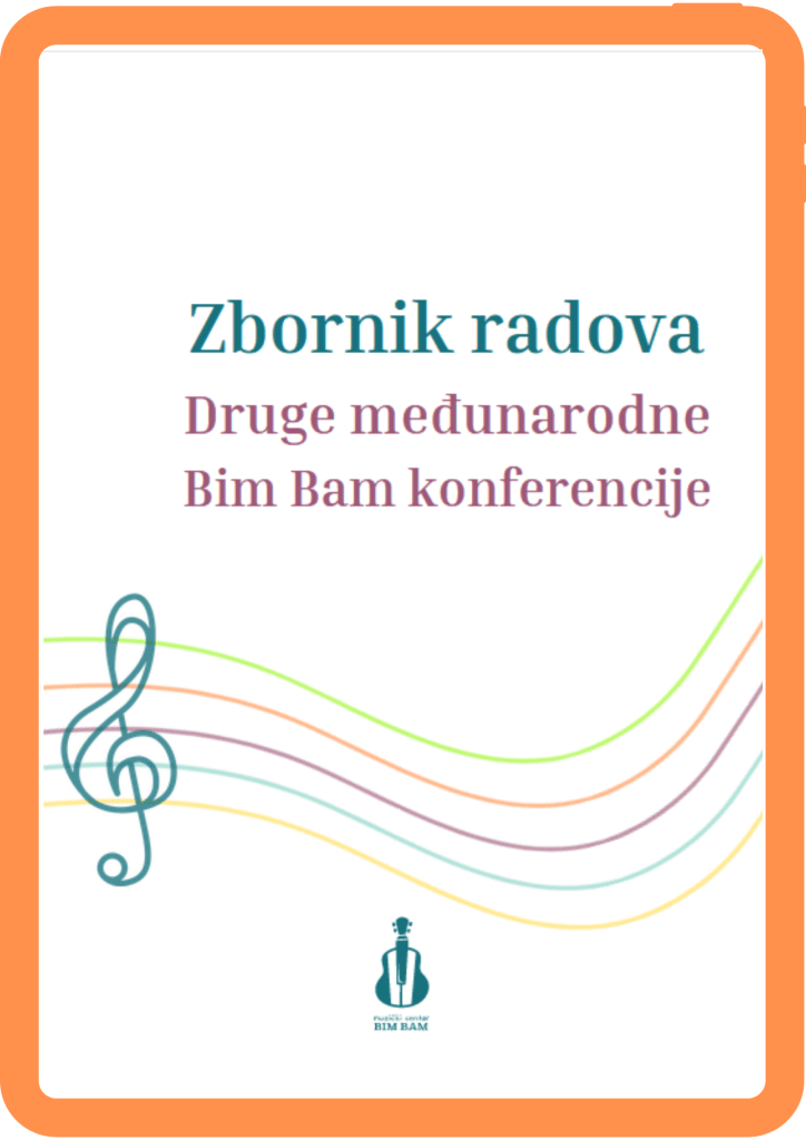 muzičko opismenjavanje stimulacija edukacija zbornik konferencija